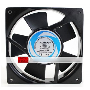 MDOVPD M-12025A-L/T 220/240V 0.08A 2wires Cooling Fan