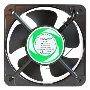 MDOVPD M-13538A 220/240V 0.14A 2wires Cooling Fan