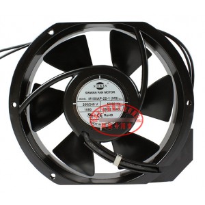 SINWAN M150AP-22-1 (MS) 220/240V 28/32W 2wires Cooling Fan 