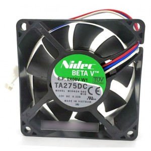 NIDEC M35624-58G 12V 0.22A 3wires Cooling Fan