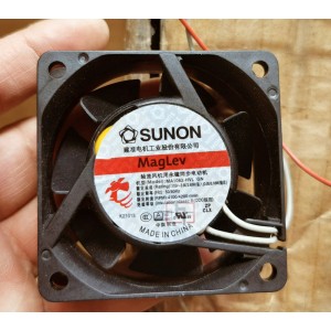 SUNON MA1062-HVL.GN 115V 3.6W 2wires Cooling Fan 
