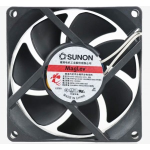 SUNON MA2082-HVL.GN 220/240V 4.6W 2wires Cooling Fan - New