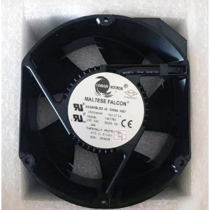 COMAIR ROTRON MA77B3 230V 0.18A 2wires Cooling Fan - New