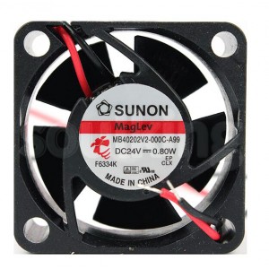 SUNON MB40202V2-000C-A99 24V 0.80W 2wires cooling fan