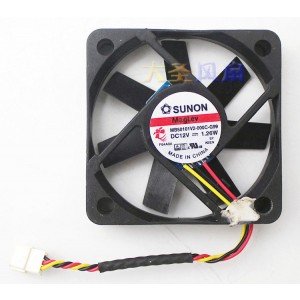SUNON MB50101V2-000C-G99 12V 1.26W 3wires Cooling Fan
