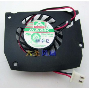 MAGIC MBA4412MR-A09 12V 0.20A 2wires Cooling Fan