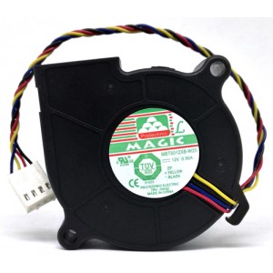 MAGIC MBT6012XB-W25 12V 0.50A 2wires Cooling Fan