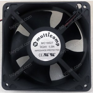 multicomp MC19627 24V 0.28A 2 wires Cooling Fan