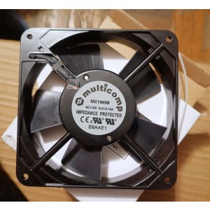 MULTICOMP MC19698 115V 0.21/0.19A 2wires Cooling Fan 