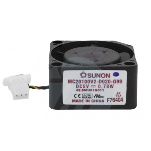 SUNON MC20100V2-D020-G99 5V 0.78W 3 wires Cooling Fan