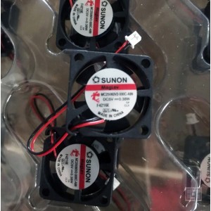 SUNON MC25060V2-000C-A99 5V 0.38W 2wires Cooling Fan