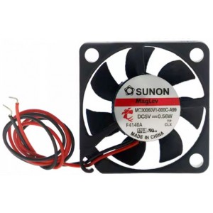 SUNON MC30060V1-000C-A99 5V 0.56W 2wires cooling fan