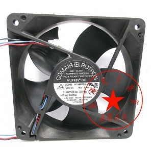 Comair Rotron MC48B6GX 48V 0.18A 8.4W 3wires Cooling Fan