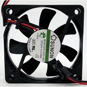 SUNON MC60102VX-Q00U-A9D 24V 2.64W 2wires cooling fan