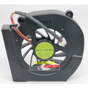 MPU MCF-C10AM05 5V 0.3A 3wires Cooling Fan