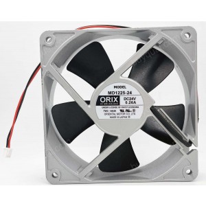 ORIX MD1225-24 24V 0.26A 2wires cooling fan