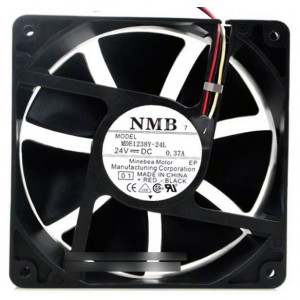 NMB MDE1238Y-24L 24V 0.37A 3wires Cooling Fan