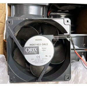 ORIX MDE1451-24L2 24V 0.59A 3wires Cooling Fan 