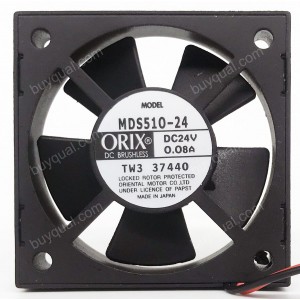 ORIX MDS510-24 24V 0.08A 2wires Cooling Fan