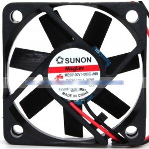 SUNON ME50100V1-000C-A99 5V 1.30W 2wires cooling fan