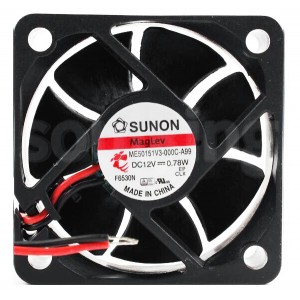 SUNON ME50151V3-000C-A99 12V 0.78W 2 wires Cooling Fan