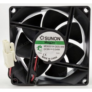SUNON ME80251V4-Q02U-AA9 9V 0.54W 2wires cooling fan