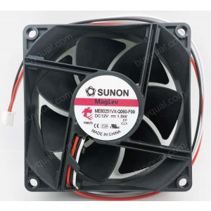 SUNON ME80251VX-Q060-F99 12V 1.9W 3wires Cooling Fan