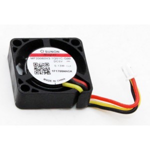 SUNON MF20060V3-1Q01C-G99 5V 0.13W 3wires Cooling Fan