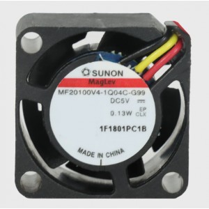 SUNON MF20100V4-1Q04C-G99 5V 0.23W 3wires Cooling Fan