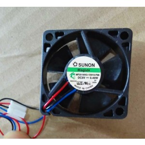 SUNON MF35100V2-1D01U-F99 5V 0.49W 3wires Cooling Fan 