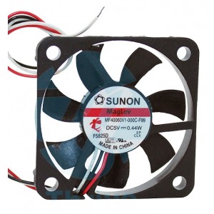 SUNON MF40060V1-000C-F99 5V 0.44W 3wires Cooling Fan
