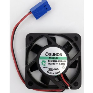 SUNON MF40102VX-Q00U-A9D 24V 1.44W 2wires Cooling Fan - Original New