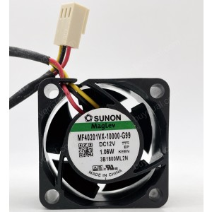 SUNON MF40201VX-10000-G99 12V 1.06W 3wires Cooling Fan