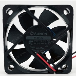 SUNON MF50101V2-E01C-A99 12V 0.45W 2wires cooling fan