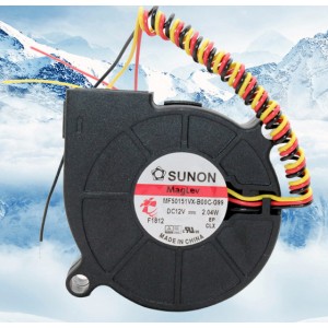 SUNON MF50151VX-B00C-G99 12V 2.04W 3 wires Cooling Fan