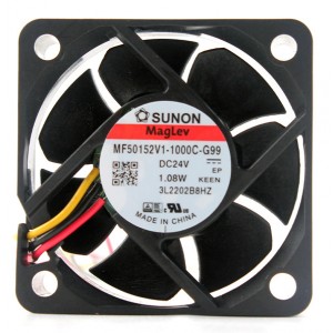 SUNON MF50152V1-1000C-G99 24V 1.08W 3wires Cooling Fan