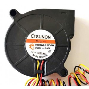 SUNON MF50152VX-1L01C-G99 24V 1.44W 3wires Cooling Fan