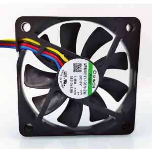 SUNON MF60101V1-1Q070-S99 12V  1.46W 4wires Cooling Fan