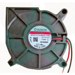 SUNON MF60151V3-B00C-A99 12V 0.48W 2wires Cooling Fan 