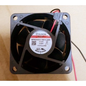 SUNON MF60252VX-1Q01C-A99 24V  3.32W 2wires Cooling Fan