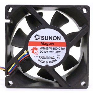 SUNON MF70251V1-1Q04C-S9A 12V 1.44W 4wires Cooling Fan