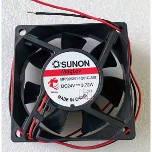 SUNON MF70252V1-1Q01C-A99 24V  4.49W 2wires Cooling Fan