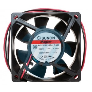 SUNON MF70252V1-1Q02C-A99 24V 4.49W 2wires Cooling Fan