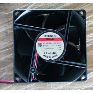 Sunon MF80252V3-1000C-A99 24V 0.96W 2wires Cooling Fan 