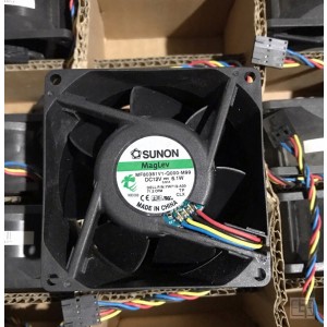 SUNON MF80381V1-Q000-M99 12V 0.51A 6.1W 4wires Cooling Fan