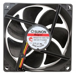 Sunon MF92251V3-1000C-F99 12V 0.90W 3wires Cooling Fan 