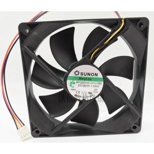 SUNON MFC0251V3-Q01U-S99 12V 1.68W 4wires Cooling Fan 