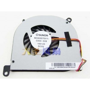 SUNON MG60070V1-C000-S99 5V 4wires Cooling Fan