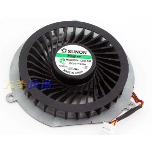SUNON MG60090V1-C030-S99 5V 2.0W 4wires Cooling Fan