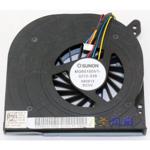 SUNON MG60100V1-Q010-G99 5V 4wires Cooling Fan